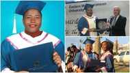 Nigerian lady tops her class with 4.0 CGPA at Eastern Mediterranean University, see how she was honoured (photos)