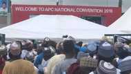 Delegates throw blows at each other as President Buhari delivers speech at APC national convention