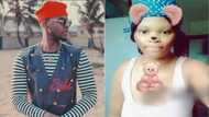 Nigerian lady claims she is pregnant for Kizz Daniel, reveals baby bump