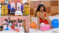 Pretty lady shares photos from her bridal shower, check out how she thanked everyone that supported her