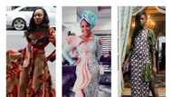 Bright and stylish long dresses for Nigerian ladies in 2018