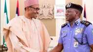 Yanzu - yanzu: Buhari sunyi ganawar sirri da Babban Sufeton 'Yan Sanda