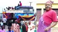 Comic actor Victor Osuagwu reveals why he used a tipper truck as his wedding vehicle