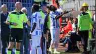 Ghanaian star booked for reporting 'racial abuse' to referee