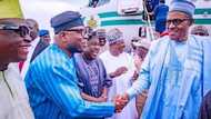 Yakin neman zabe: Jerin gwamnonin da suka take ma Buhari baya zuwa jahar Osun