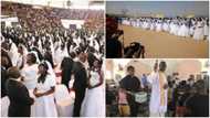 Catholic priest sponsors mass wedding, 136 couples wed in Nasarawa (photo)