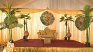 Beautiful Yoruba traditional wedding decorations