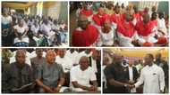 Faces at burial ceremony of later Senator Francis Okpozo in Delta (Photos)