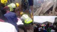 Mother and daughter die in building collapse in Lagos (photos)