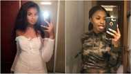 Pretty lady mentions who a good girl should never reveal to her friends while in a relationship (photos)