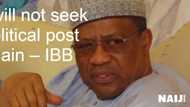 I Won't Seek Any Political Post Ever Again – Former President Babangida
