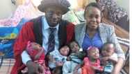 After 10 years of marriage, Nigerian woman finally welcomes quintuplets (photo)