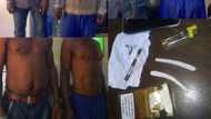 Police release STRONG statement in reaction to reports of man being dragged in Benin (photos)