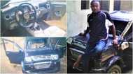 See photos of car that was built by a Nigerian man with N80k