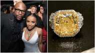 Famous boxing champion allegedly gifts daughter N1.8billion diamond ring for her 18th birthday (photos, video)