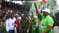 BREAKING: Governor Fayose takes 2019 presidential campaign to PDP’s national convention (photos)