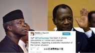 Osinbajo calls ECOWAS leaders as Cote d'Ivoire's crisis continues