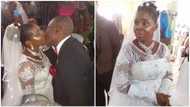 See beautiful photos of 50-year-old woman who walked down the aisle for the first time in Port Harcourt