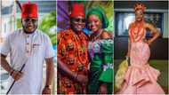 See stunning photos of famous comedian as he traditionally weds his bride Uchechi Kalu in Abia state