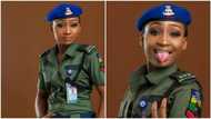 Check out these beautiful pictures of a young female Police officer