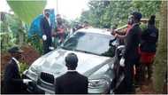 Nigerian man did not bury his father in a BMW - New report shows claims as false