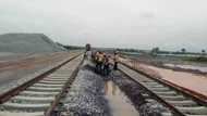 Parts of Lagos- Ibadan rail tracks removed, passengers lament as train stops