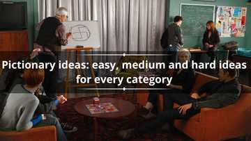 Problems Pictionary 490+ Pictionary ideas: easy, medium and hard ideas for every category ...