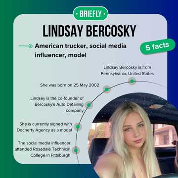 A look at Lindsay Bercosky's career, family and personal life - Legit.ng