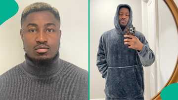 Transformation photos of Nigerian 'labourer' after moving abroad breaks internet