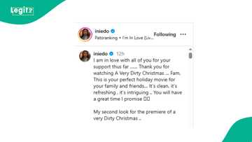 "Detty abi dirty?" Ini Edo speaks about her movie amid CAN's warning, many react
