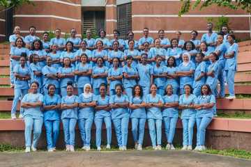 How much does a Nigerian nurse earn compared to a UK nurse