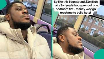 Man laments, shares amount he paid as yearly house rent for one-bedroom in UK