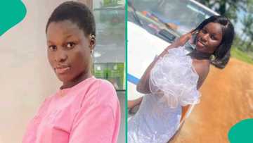 "I failed my mother": Unmarried lady cries out after giving birth to baby