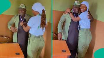 Graduate celebrates father after NYSC camp, marks major feat in family history