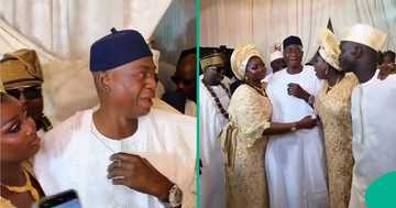 Nigerian dad in tears as children secretly plan 65th birthday party for him