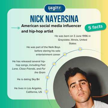 Nick Nayersina's age, height, career, net worth, is he dating Sky Bri