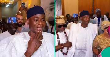 Nigerian dad in tears as children secretly plan 65th birthday party for him