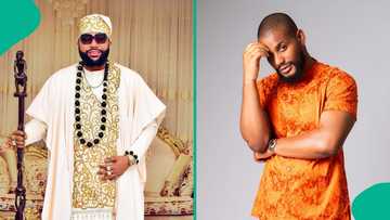 E-Money’s Choice of Outfit at Alexx Ekubo’s Funeral Gets People Talking Online