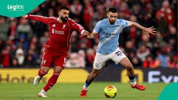Arne Slot reacts to Liverpool's last-minute defeat vs Manchester City at Anfield