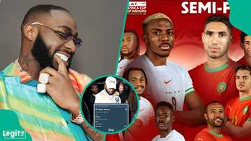 Davido's ₦75m gamble ends in heartbreak as Super Eagles lose to Morocco
