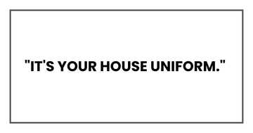 A week after we moved in, my husband gave me a “house uniform” — Fate won