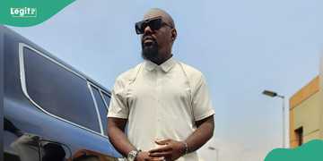 ‘Wat 'll it take 4 him to smile?": Man shares elevation encounter with Jim Iyke