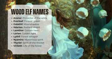 Elf Relic Names 100+ enchanting wood elf names inspired by nature, magic, myth and ...