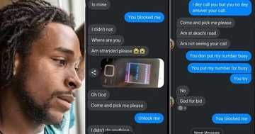 "You Are Not Wise": Nigerian Lady Tricks Man who Fell in Love with Her