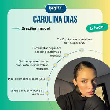 Who is Carolina Dias? Learn everything about Kaka’s wife - Legit.ng