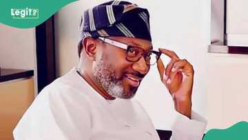 "Trouble in paradise?" Femi Otedola breaks silence amid marriage crisis rumours