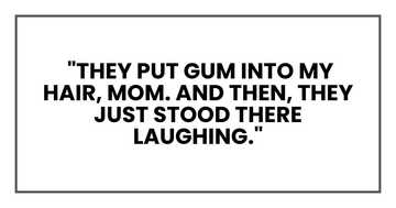 Three girls put gum in my daughter’s hair — She made them regret it
