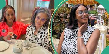 “I’m not Ghanaian”: Femi Otedola's wife Nana clears air on her true identity