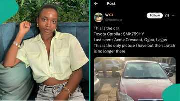 Lady raises alarm as car gets stolen during church service, shares key details