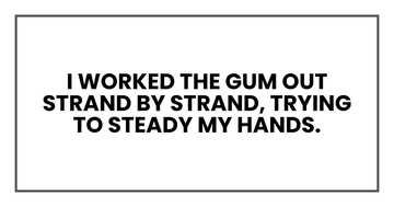 Three girls put gum in my daughter’s hair — She made them regret it
